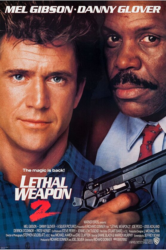 Lethal Weapon 2 (1989) 1 ( FOLYO ) - AFİŞ - POSTER-4321