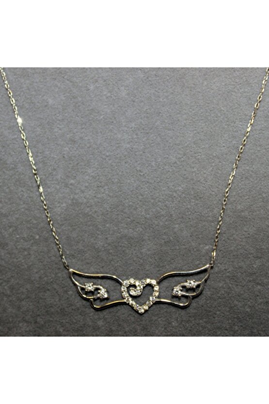 Kalpli Melek Kanadı Kolye