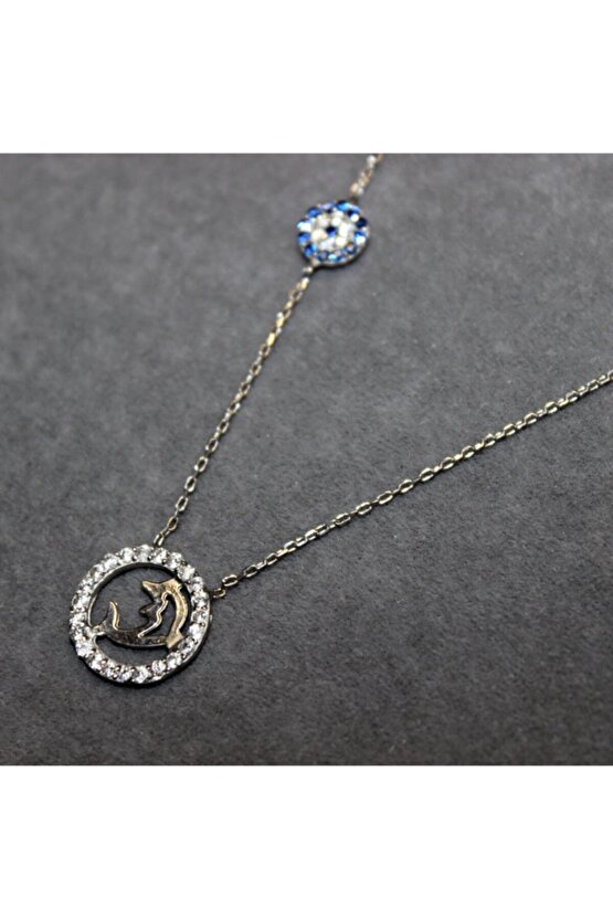 Halkalı Balık Kolye