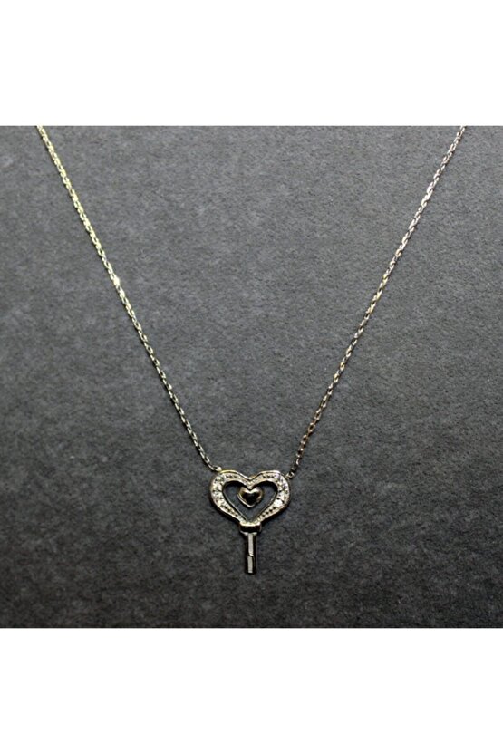 Iki Kalpli Anahtar Kolye