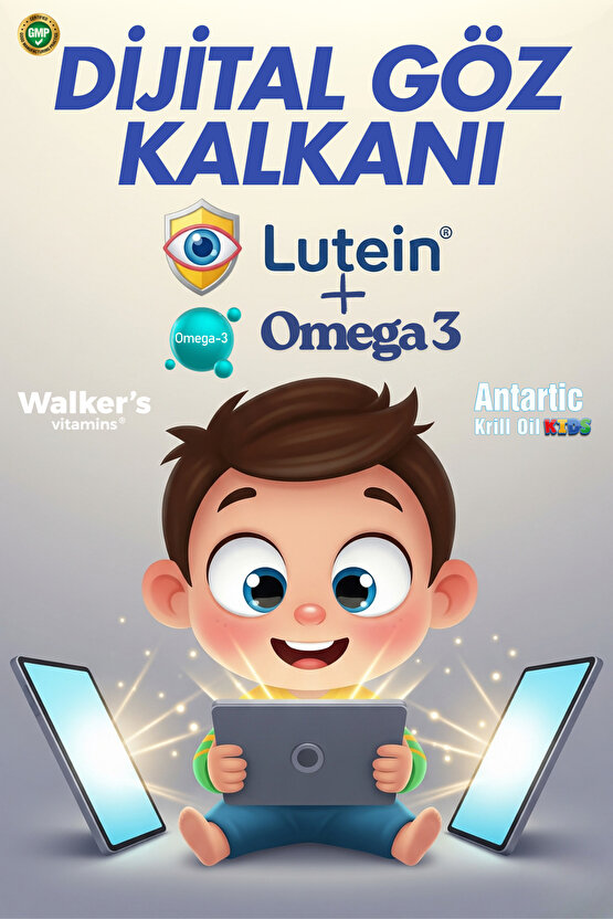 Omega 3- Krill Oil Balık Yağı, Odaklanma , Büyüme, Omega 3 ,Sitikolin Epa, Dha, içeren çocuk şurubu