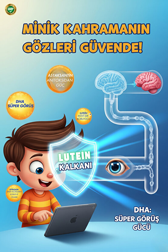 Omega 3- Krill Oil Balık Yağı, Odaklanma , Büyüme, Omega 3 ,Sitikolin Epa, Dha, içeren çocuk şurubu