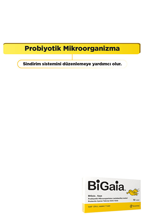 Probiyotik 10’lu Saşe - Sindirim Sistemi&Bağışıklık&Bağırsak Desteği