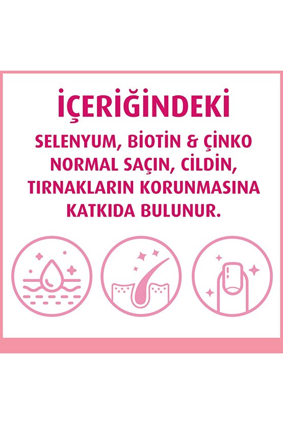 Essential Women 30 Tablet - Biotin, Demir, Vitamin B, Multivitamin ve Mineraller