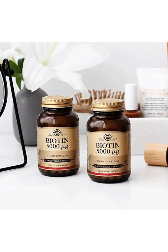 Biotin 5000 Mcg 50 Kapsül