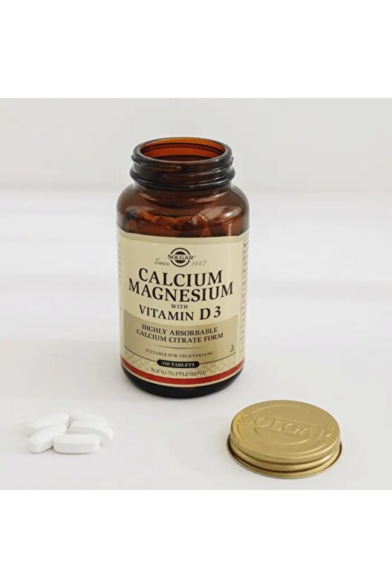 Calcium Magnesium Vitamin D3 150 Tablet