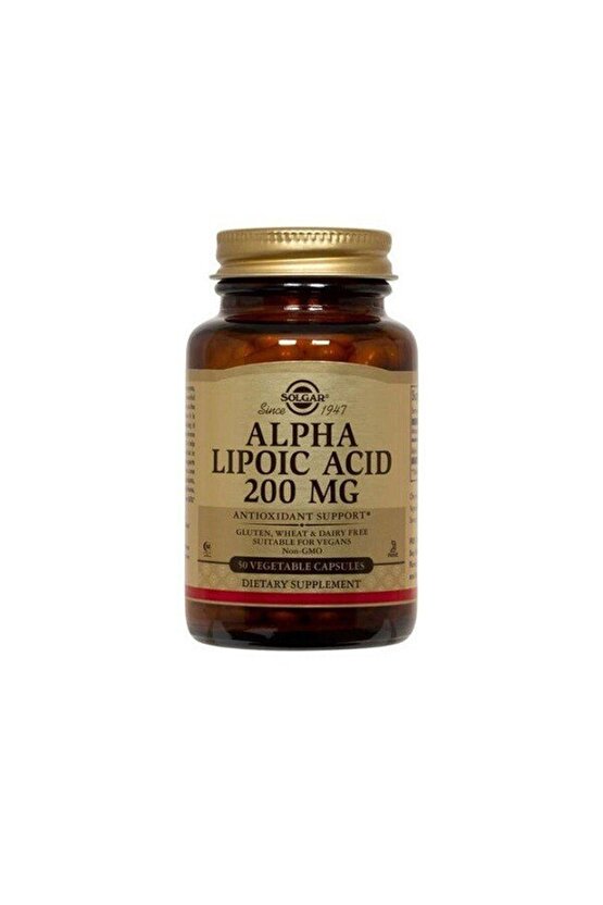 Alpha Lipoic Acid 200mg 50 Tablet