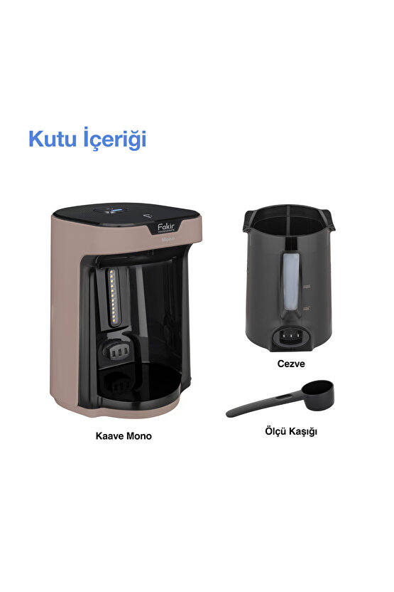 Kaave Mono Türk Kahve Makinesi Kum Beji