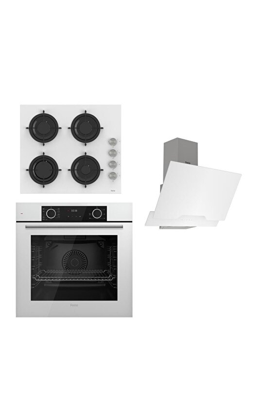 Fryart Cs Serisi Beyaz Set (cs206 Xe63cb D064 )