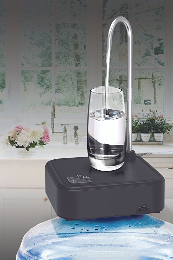 Şarjlı Standlı Damacana Su Pompası Kwp-8520