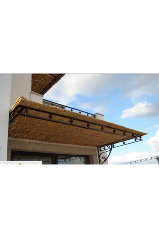 Kamış Hasır Bambu Çit 1m X 6m