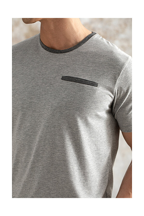 Relax Penye Erkek Pijama Takımı Antrasit