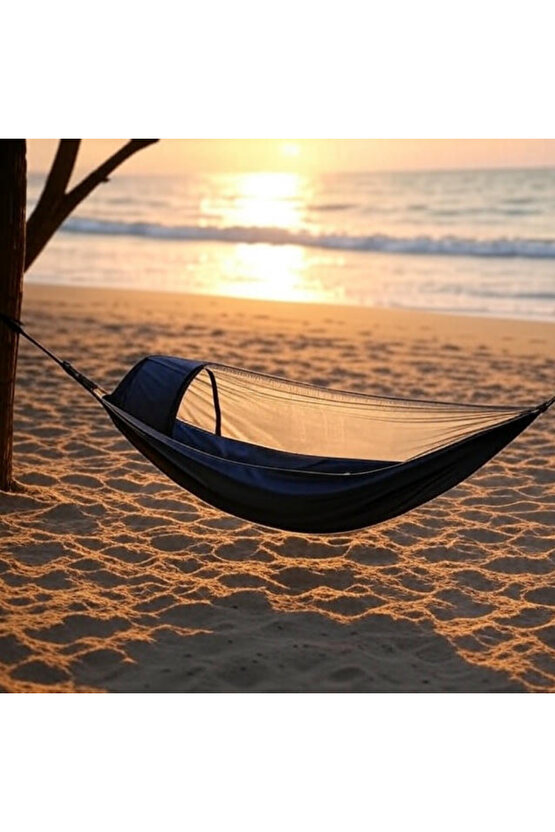 Cibinli Kamp Hamağı 180KG Taşınabilir Kapasite Su Geçirmez Taşınabilir Çantalı Hamak 240CM