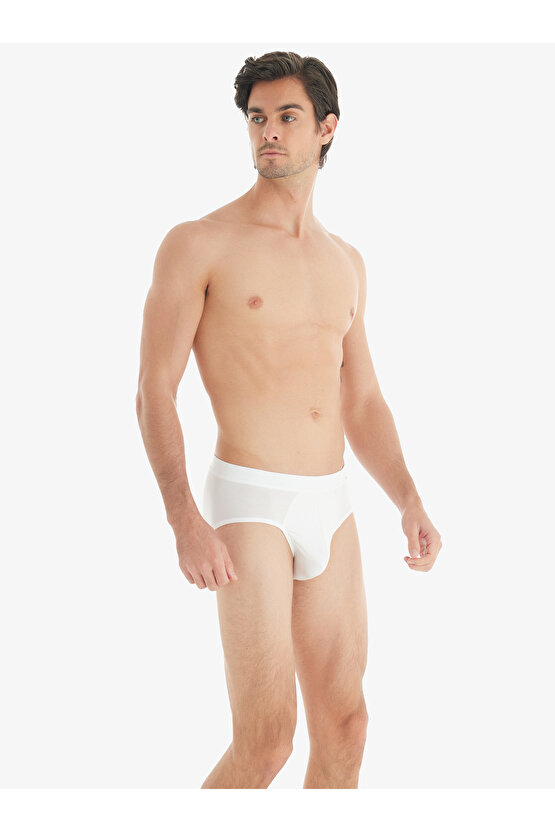 Erkek Slip Külot Silver 9311 - Beyaz