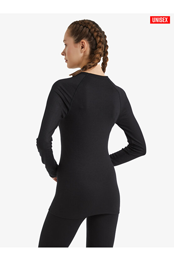 Unisex Termal Tişört 2. Seviye 9259 - Siyah