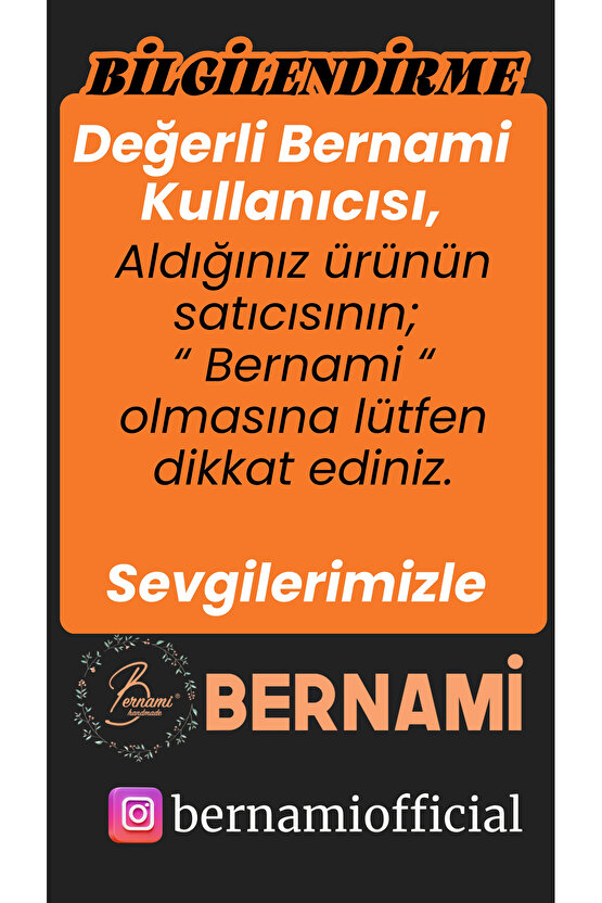 Bernami Dekoratif Iki Çocuklu Aile Seti