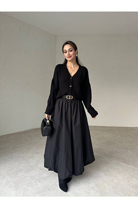 Kadın Kısa Triko Hırka