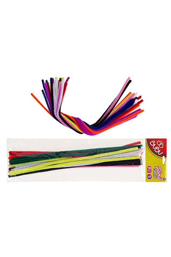 Bu-bu Şönil 30 Cm. 25 Renk