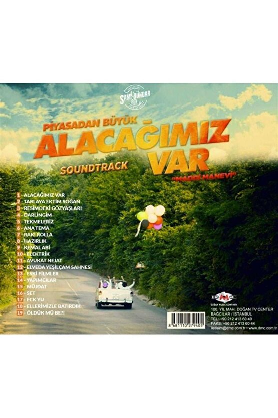 Piyasadan Büyük Alacağımız Var - Orijinal Film Müzikleri ( CD ) Ambalajında