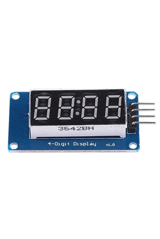 Emes Robotik Tm1637 4 Hane 4 Digit Dijital Seri 7 Segment Ekran Saat Iıc Tm1637 4 Modül
