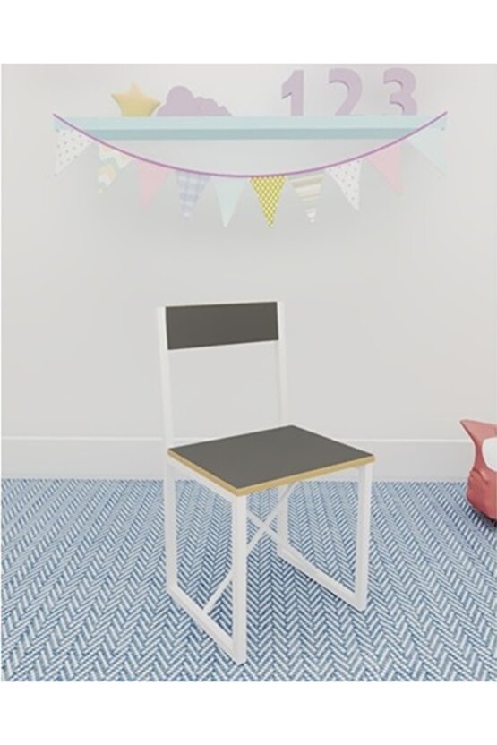 Çocuk Çalışma Masası ve Sandalyesi Oyun Etkinlik Aktivite Masası