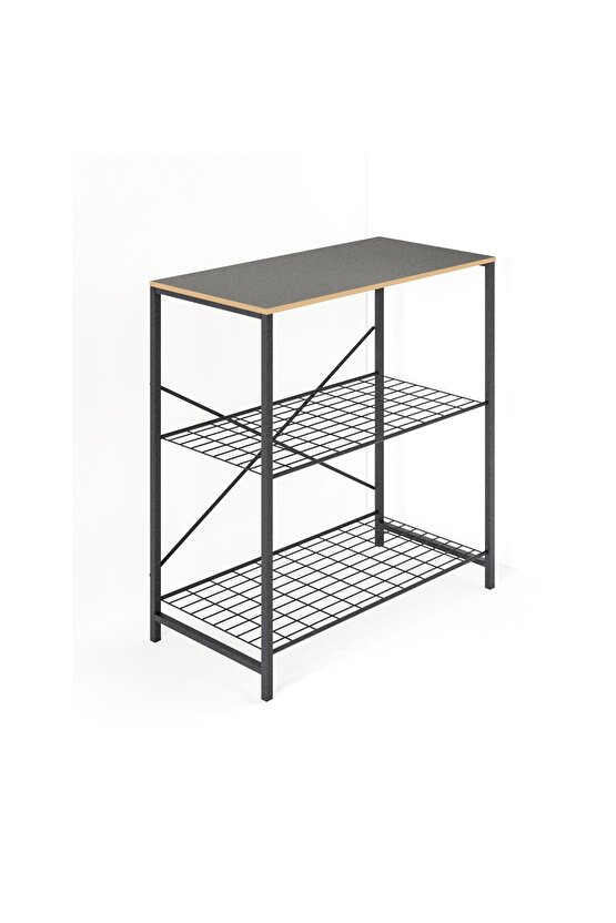 Çok Amaçlı Mutfak Rafı Bangosu Masa Geniş