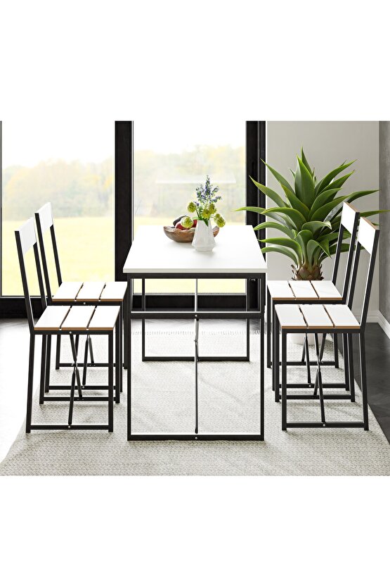 Atlantik Mutfak Masası Yemek Masası Takımı