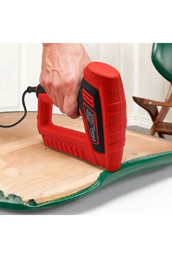 KBZ200 8-16mm Zımba ve 15-16mm Profesyonel Çivi Çakma Makinesi + 3000 adet Yedek Zımba ve Çivi