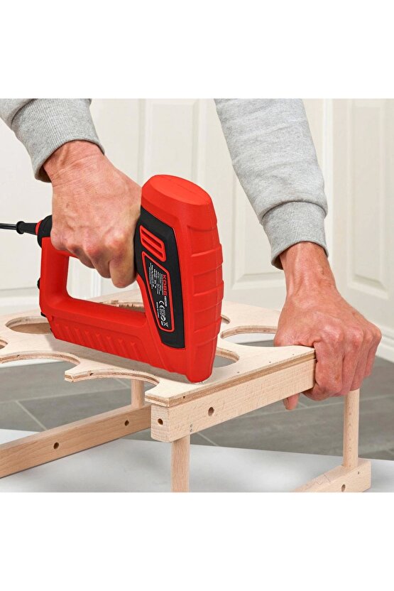 KBZ200 8-16mm Zımba ve 15-16mm Profesyonel Çivi Çakma Makinesi + 3000 adet Yedek Zımba ve Çivi