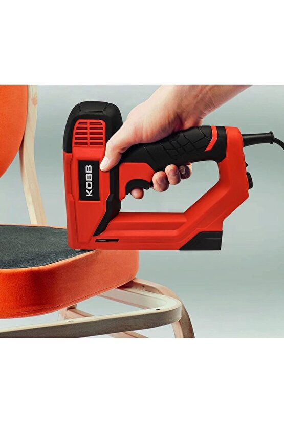 KBZ200B 8-16mm Zımba ve 15-16mm Profesyonel Çivi Çakma Makinesi + 3000 adet Yedek Zımba ve Çivi