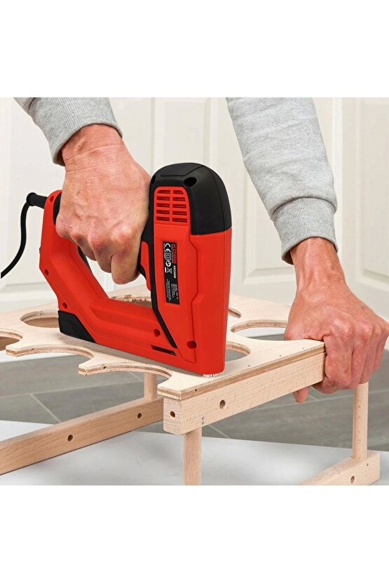 KBZ200B 8-16mm Zımba ve 15-16mm Profesyonel Çivi Çakma Makinesi + 3000 adet Yedek Zımba ve Çivi