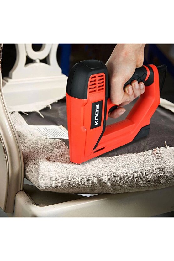 KBZ200B 8-16mm Zımba ve 15-16mm Profesyonel Çivi Çakma Makinesi + 3000 adet Yedek Zımba ve Çivi