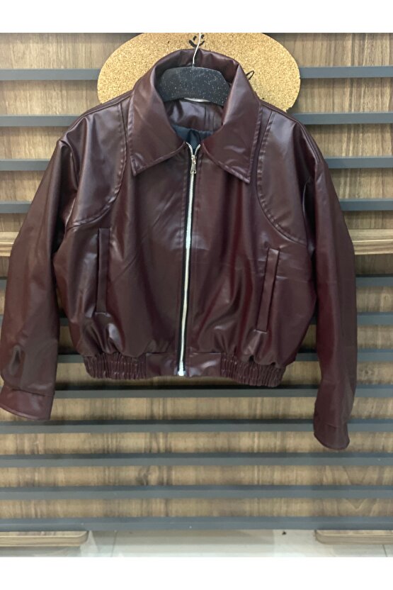 Deri Bomber Deri Ceket