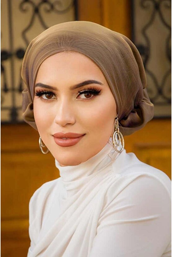 Balköpüğü Janjan Çağla Hazır Türban Bone