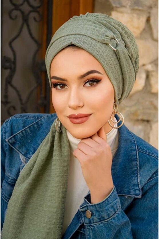 Kuşkonmaz Krınkıl Toka Detaylı Atkılı Bone