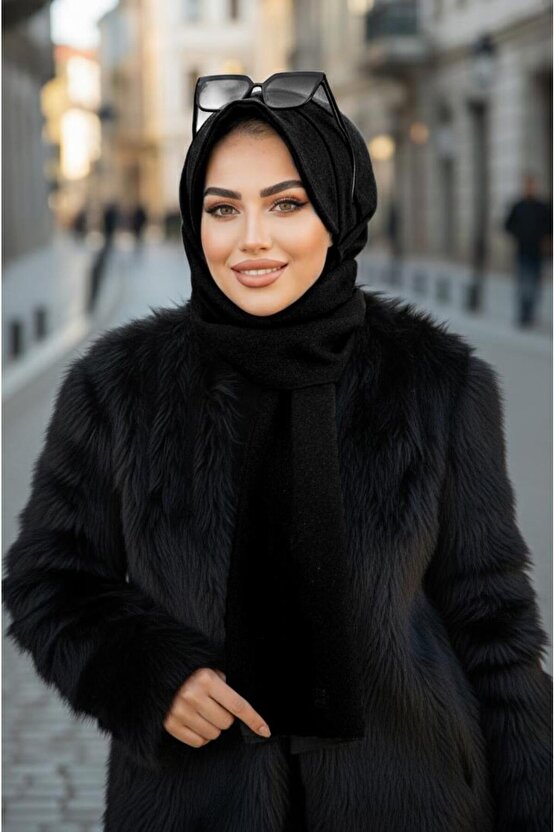 Siyah Atkılı Şapka - 30300