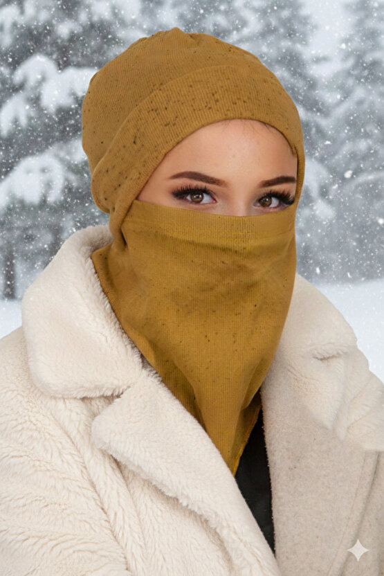 Hardal Karyağdı Maskeli Bere