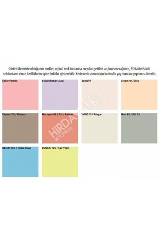 Silikonlu Mat Iç Cephe Duvar Boyası 2.5 Lt - Açık Mavi