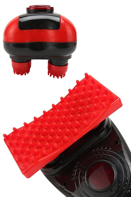 Çift Başlıklı Paletli El Tipi Masaj Aleti Boyun Bel Sırt Bacak Masaj Aleti