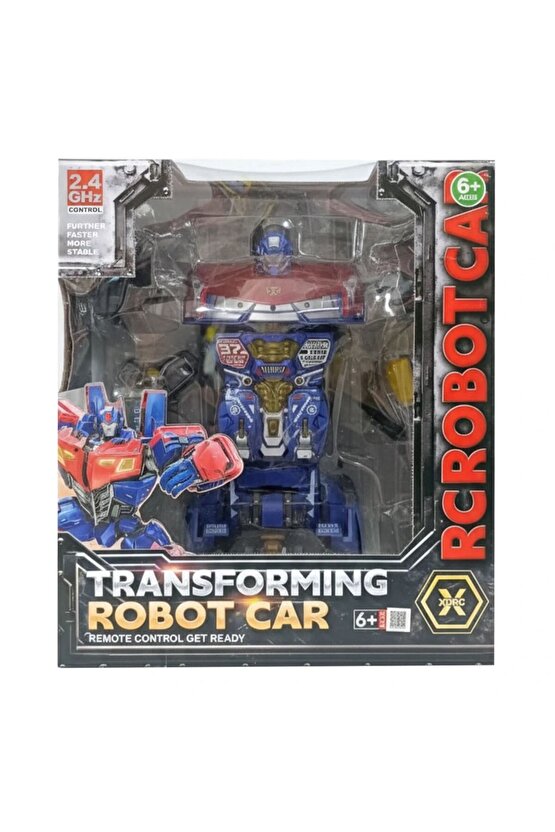 Çok Fonk Büyük Boy Dönüşen Robot Araba 3688-K41