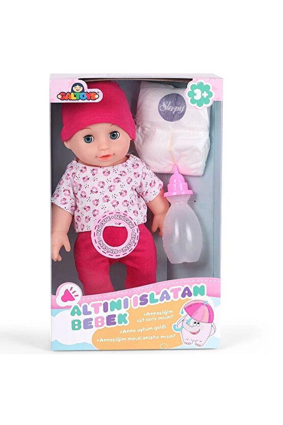 Naime Altını Islatan Et Bebek - Oyuncak Altını Islatan Bebek - Su İçen Bebek - Altına İşeyen Bebek -