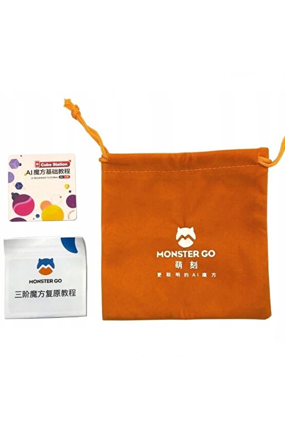 Profesyonel GAN Monster Go Standard 3x3 Küp - Zeka Küpü - Akıl Küpü - Monster Küp - 3x3 Cube