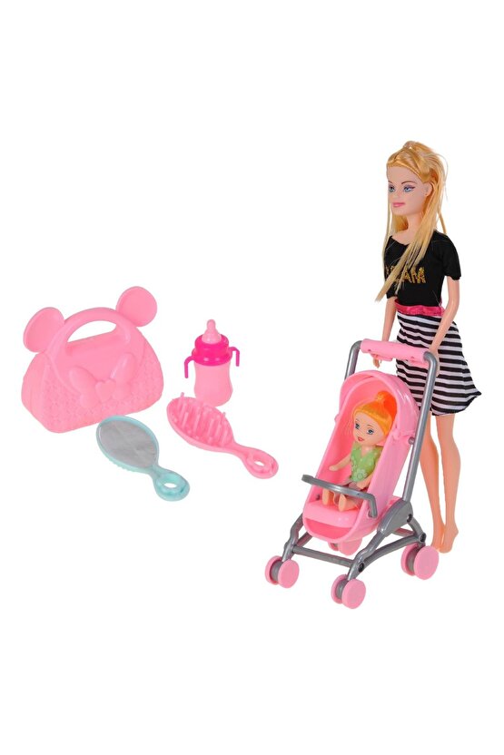 Anlily Kutuda Lüks Pusetli Bebek