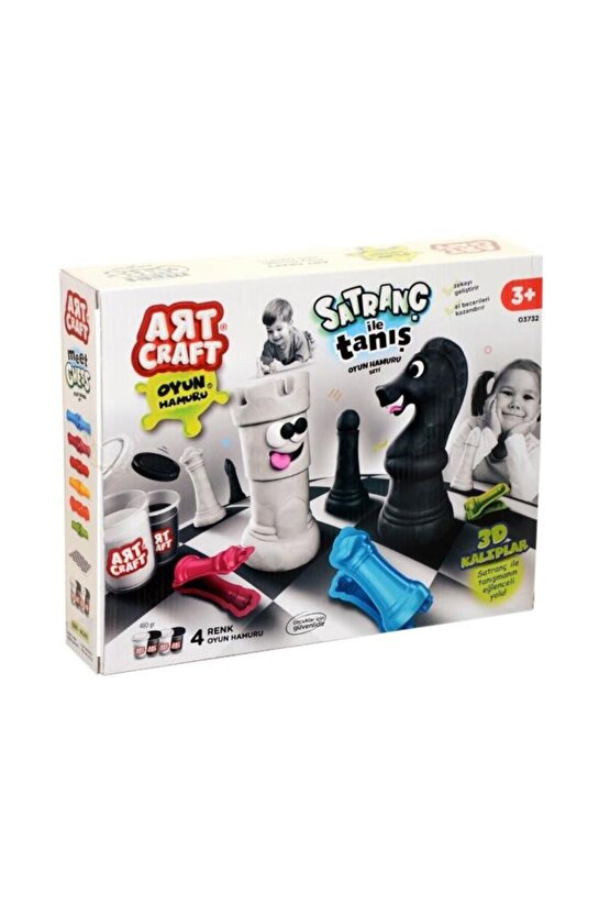 03732 Satranç Hamur Seti 400 Gr -dede