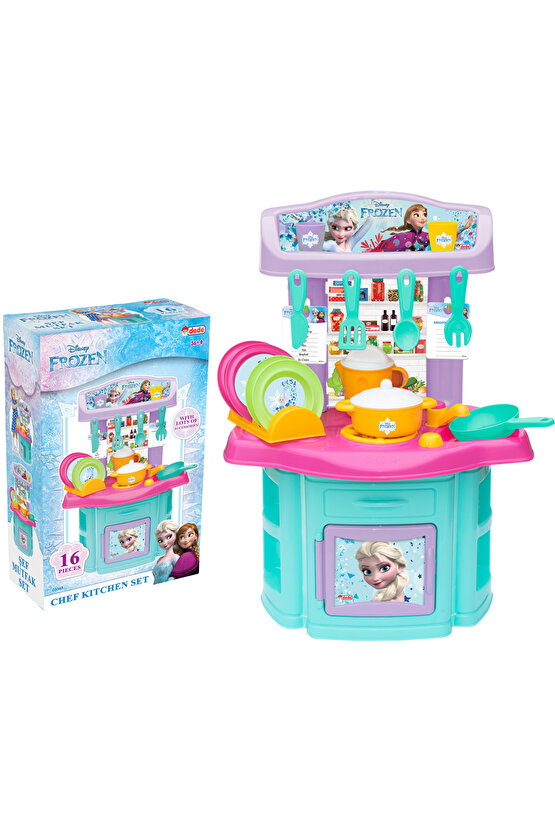 Oyuncak Büyük Boy Mutfak Seti Karlar Ülkesi