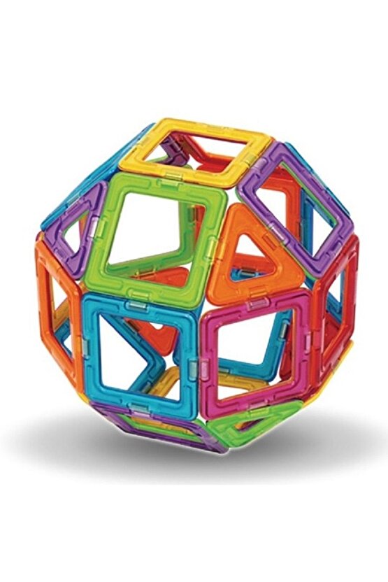 Original Magical Magnet 62 Parça - Orjinal Büyülü Mıknatıs - Mıknatıs Lego - Manyetik Lego Seti