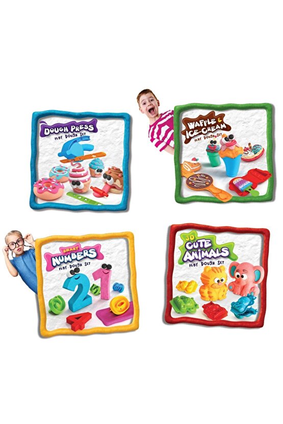 Mega Hamur Seti - Oyun Hamuru Seti - Hamur Setleri - Hamur Kalıpları