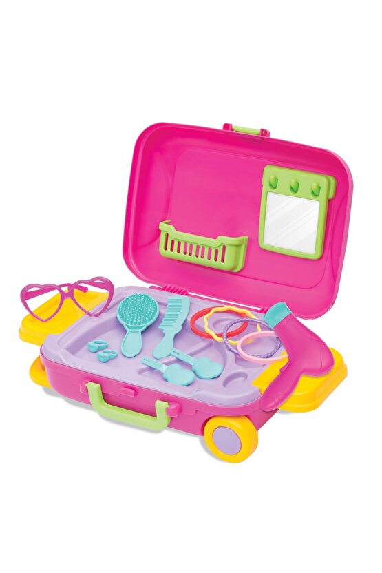 Güzellik Set Bavulum - Güzellik Setleri - Kuaför Oyuncak Seti