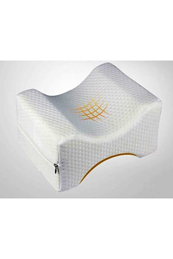 Bacak Arası Yastık Hafızalı Köpük Diz Yastığı Yan Uyuyanlar Için Ortopedik Diz Yastığı Uyku Siyatik