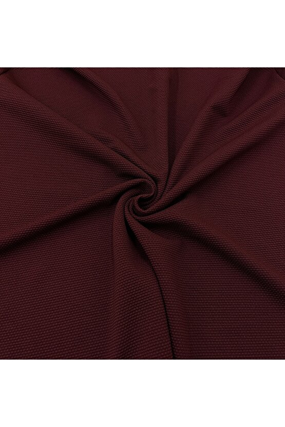 mikro kumaş sandalye örtüsü BORDO RENK (6 adet)